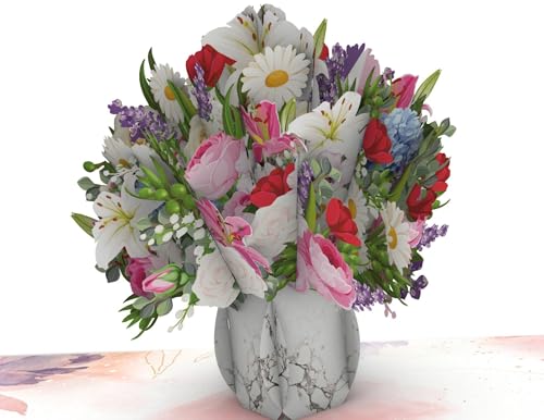 Nurse Appreciation Bouquet 3D Pop Up Card