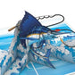 Sportfishing Surprise 3D Pop Up Greeting Card