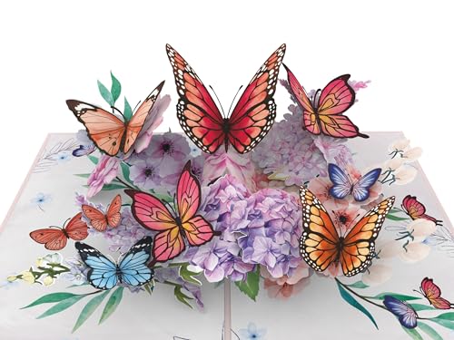 Butterfly Mother's Day 3D Pop Up Greeting Card