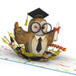 Smarty Owl Graduation Festivity 3D Pop-Up Card