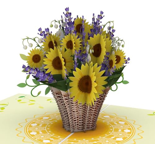 Thank You Doctor Sunflower 3D Pop Up Card