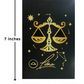 Libra Zodiac Star Sign Birthday 3D Pop Up Greeting Card