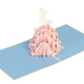 Pink La Quinceañera Birthday 3D Pop up Greeting Card