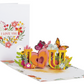 I Love You 3D Pop up Greeting Card