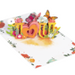 I Love You 3D Pop up Greeting Card