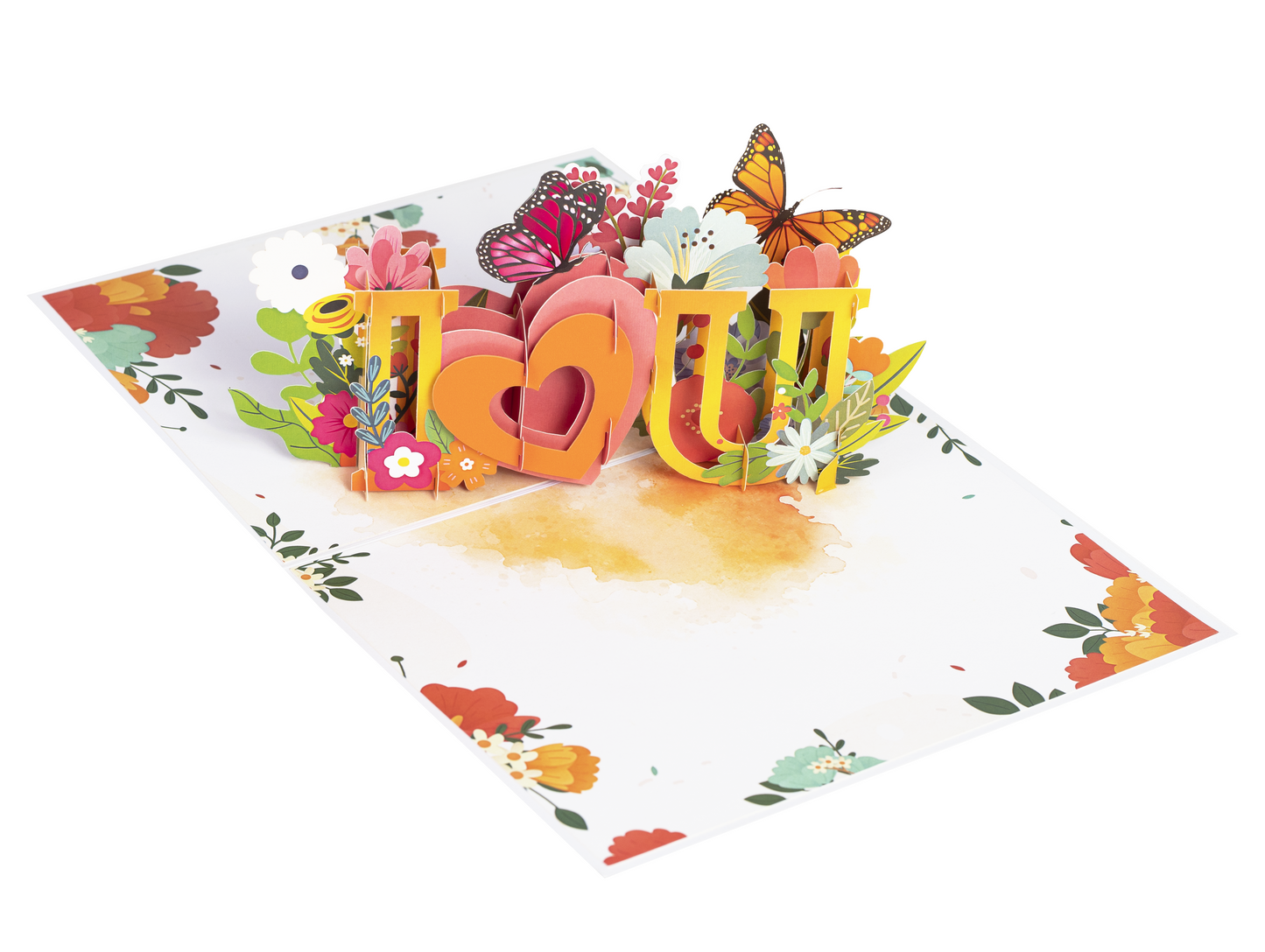 I Love You 3D Pop up Greeting Card