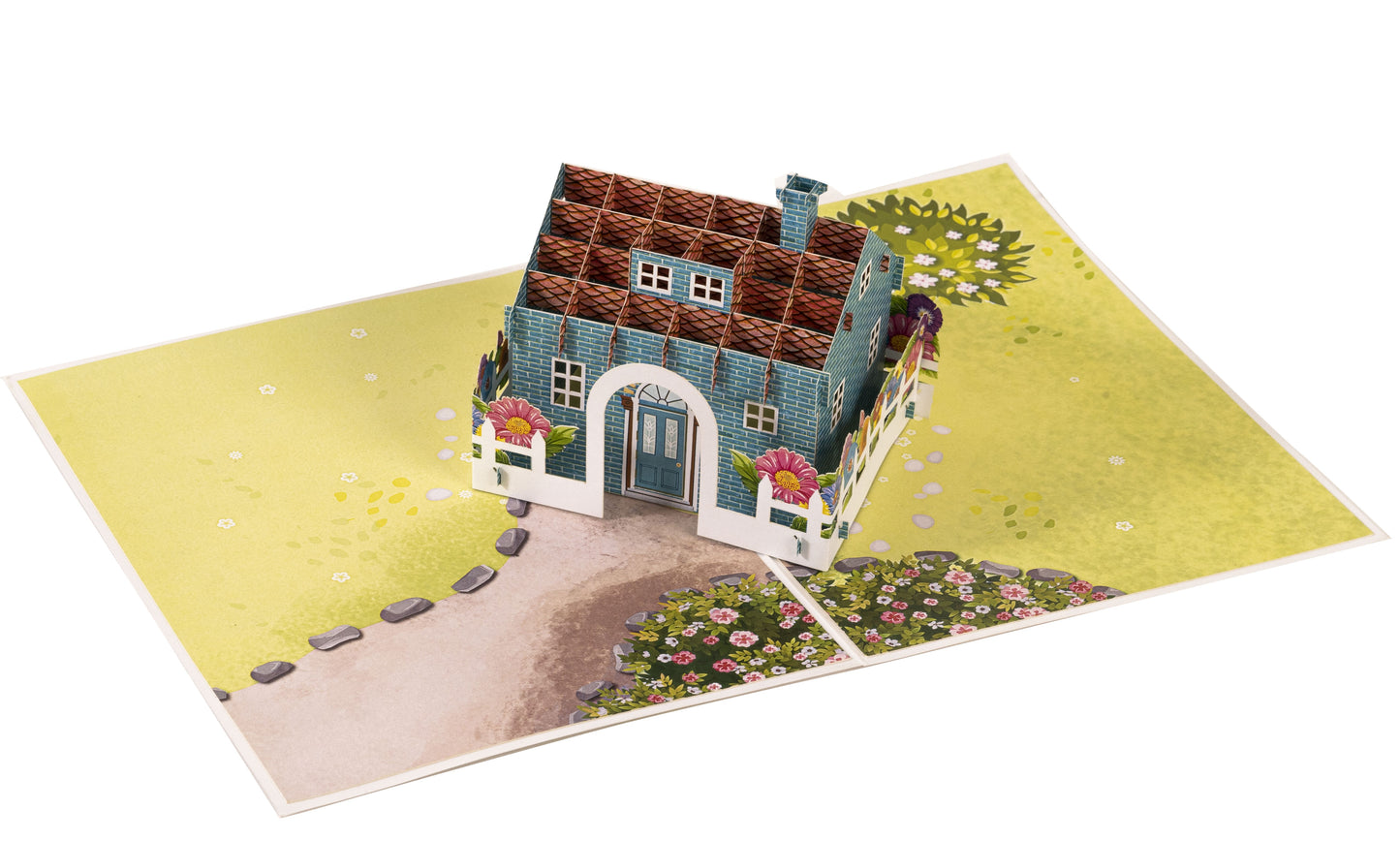 Home Sweet Home 3D Pop up Greeting Card