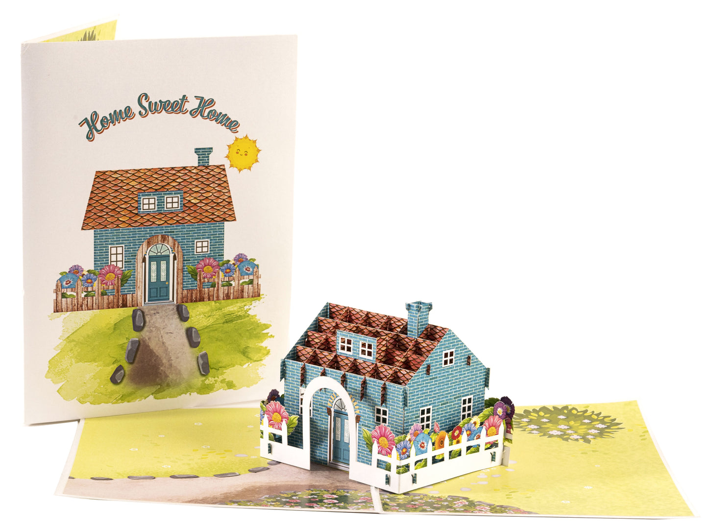 Home Sweet Home 3D Pop up Greeting Card