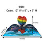 Gay Couple Hot Air Balloon 3D Pop-Up Card – LGBTQ+ Romantic Greeting Card for Anniversary, Engagement, Pride & Valentine’s Day