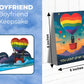 Gay Couple Hot Air Balloon 3D Pop-Up Card – LGBTQ+ Romantic Greeting Card for Anniversary, Engagement, Pride & Valentine’s Day