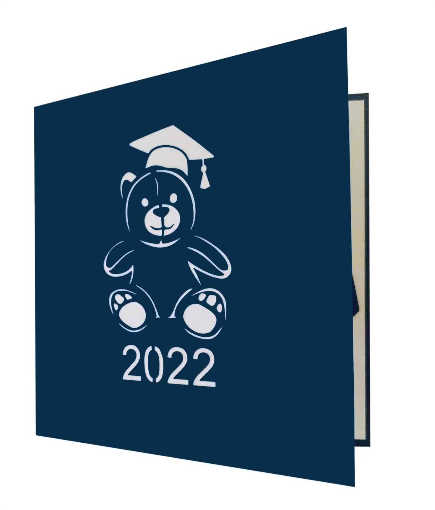 2022 Graduation Happy Bear 3D Pop Up Greeting Card - Awesome - Congrats - Congratulations - Graduati - iGifts And Cards