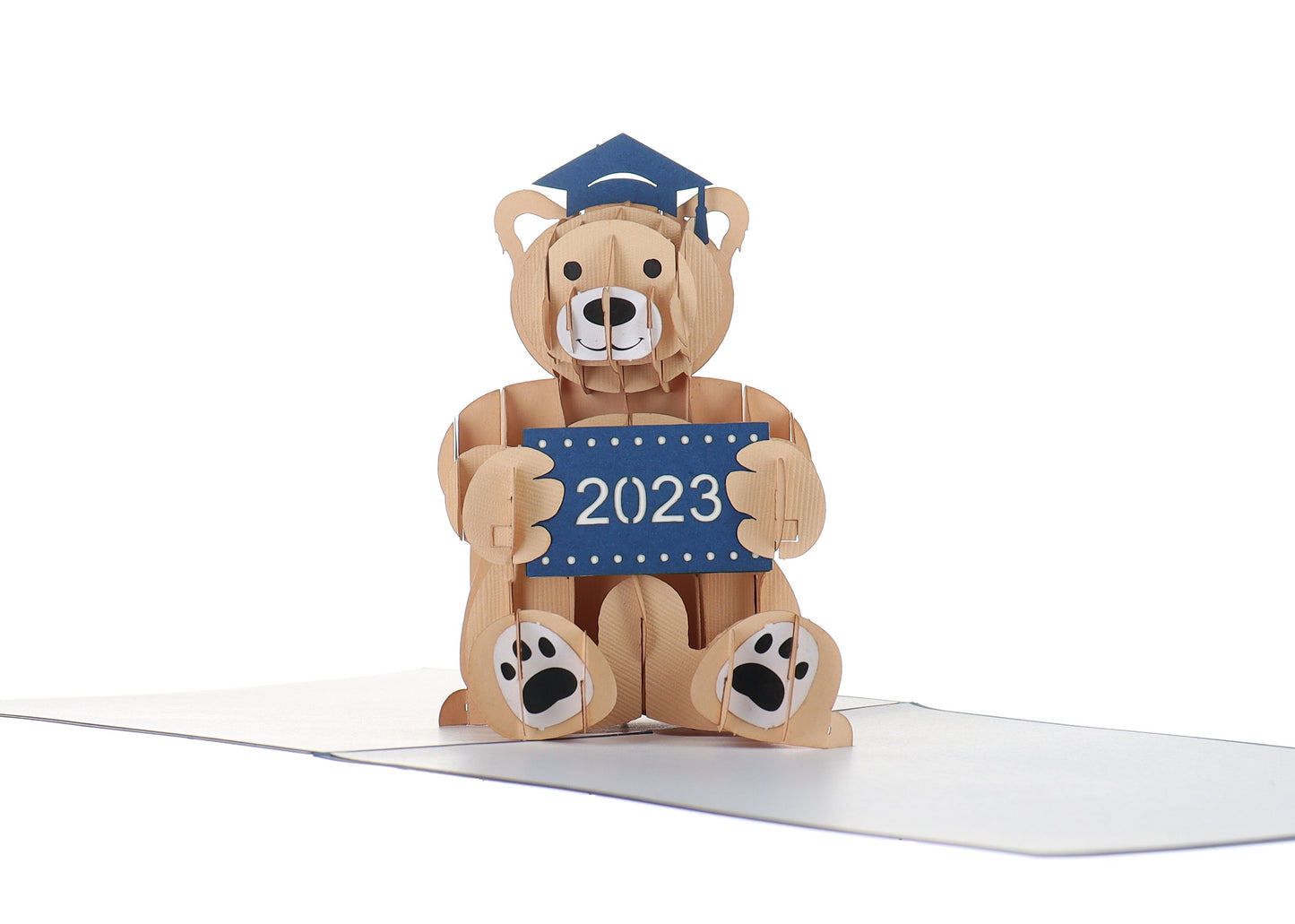 2023 Graduation Happy Bear 3D Pop Up Greeting Card - Graduation - iGifts And Cards