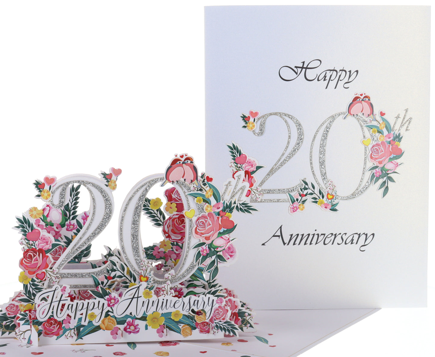 Happy 20th Milestone Anniversary 3D Pop Up Greeting Card – iGifts And Cards happy-20th-milestone-anniversary-3d-pop-up-greeting-card-igifts-and-cards
