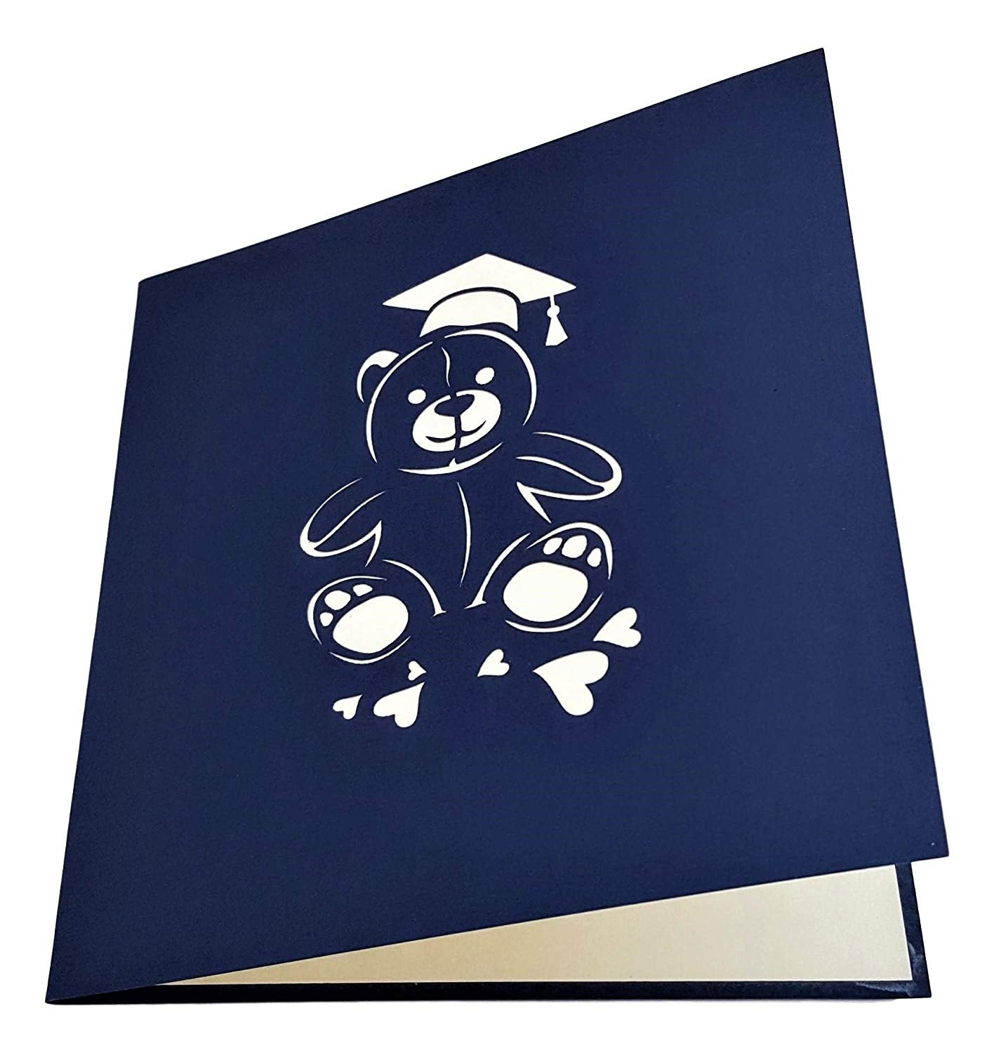 Graduation Bear 3D Pop Up Greeting Card - Congratulations - Graduation - iGifts And Cards
