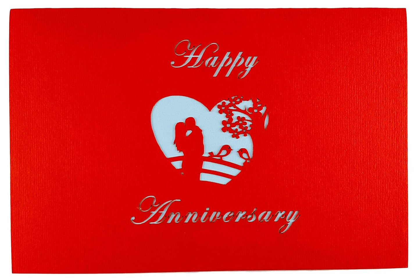 Happy Anniversary 3D Pop Up Greeting Card - Anniversary - Valentine's Day - iGifts And Cards