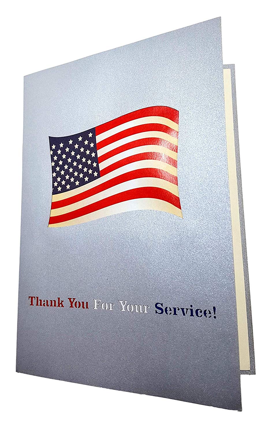 Military Appreciation 3D Pop Up Greeting Card - Patriotic - veterans - iGifts And Cards