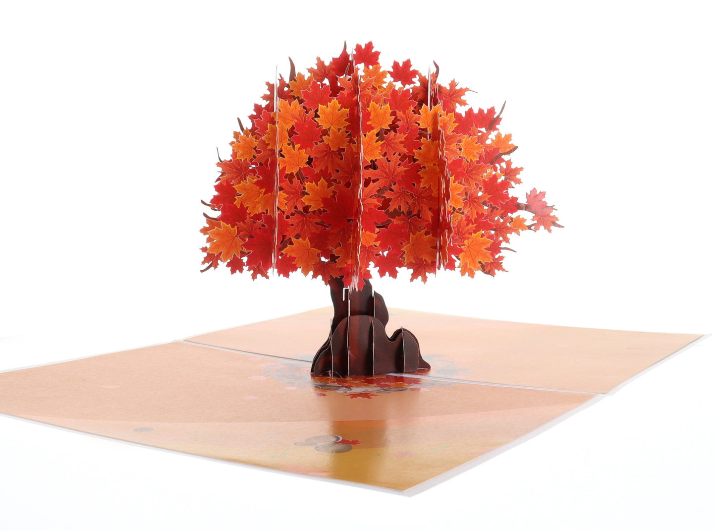Hello Autumn Maple Tree 3D Pop Up Greeting Card - Autumn - best deal - Brighten Someone’s Day - Happ - iGifts And Cards