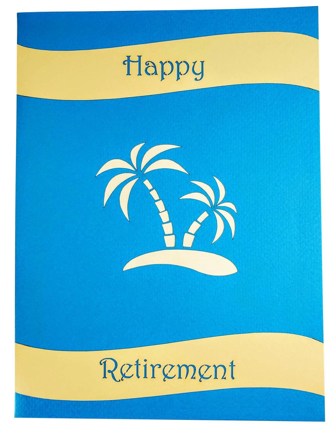 Awesome Happy Retirement 3D Pop Up Greeting Card - Congratulations - iGifts And Cards