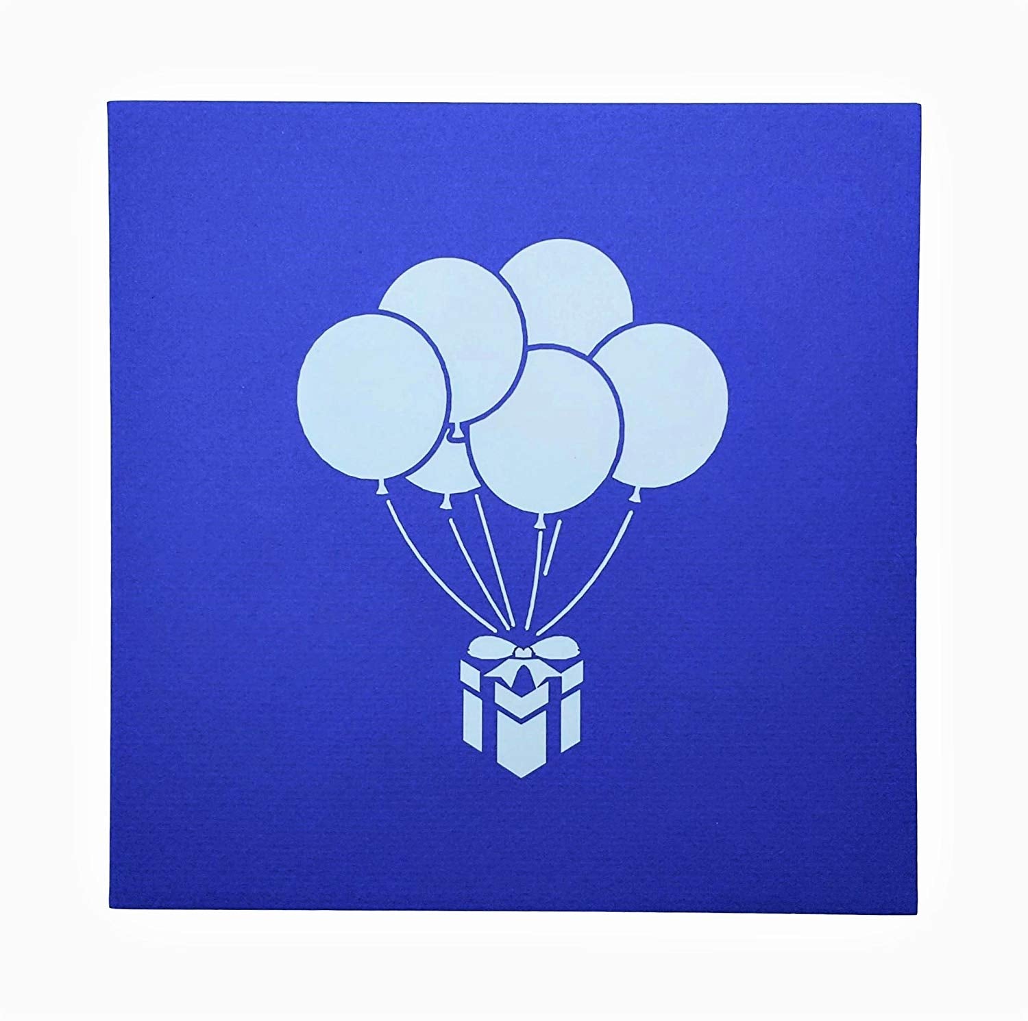 Balloon Bouquet 3D Pop Up Greeting Card - Birthday - Congratulations - Fun - Get Well - Graduation - iGifts And Cards