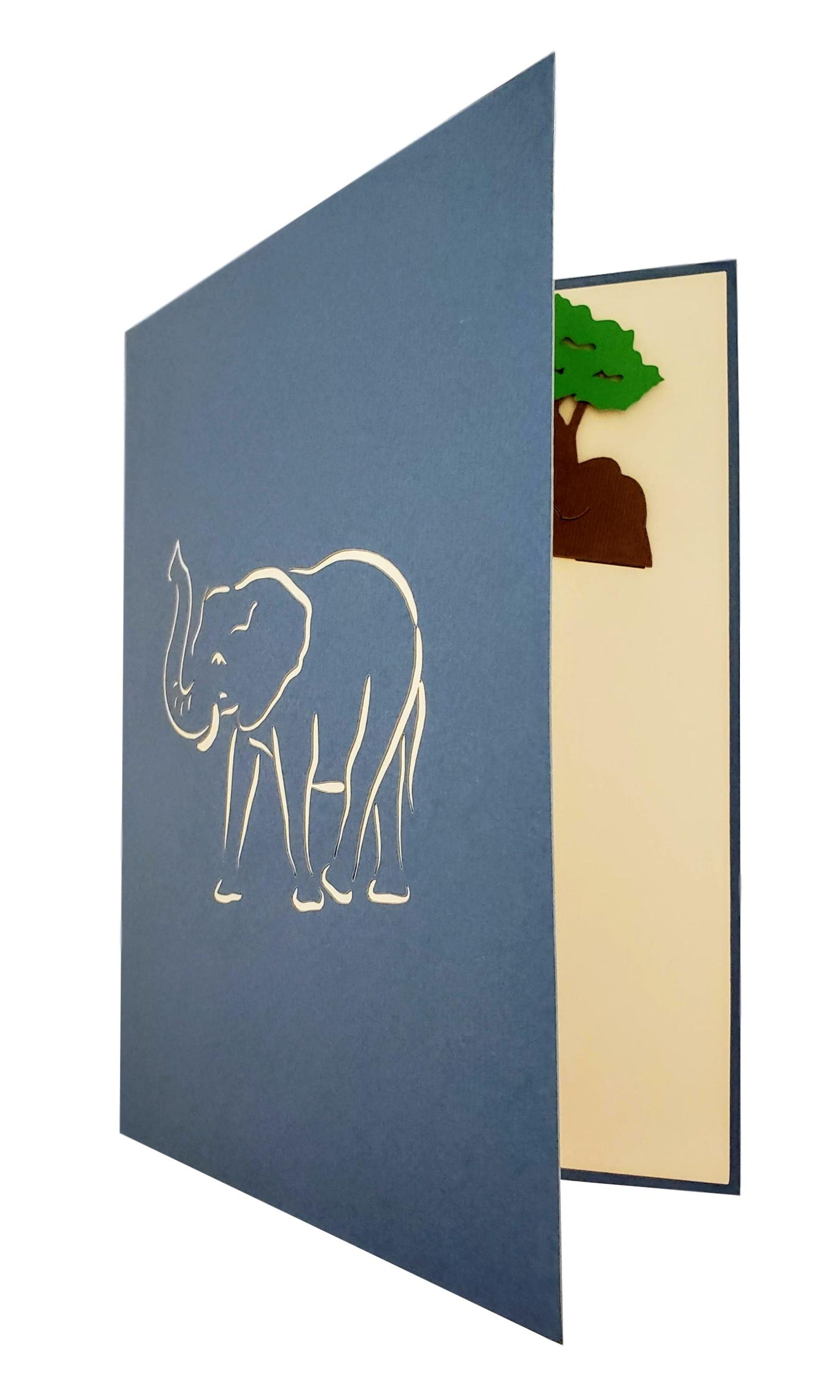 Majestic Elephant 3D Pop Up Greeting Card - All Occasion - Animal - Animals - Awesome - Birthday - C - iGifts And Cards