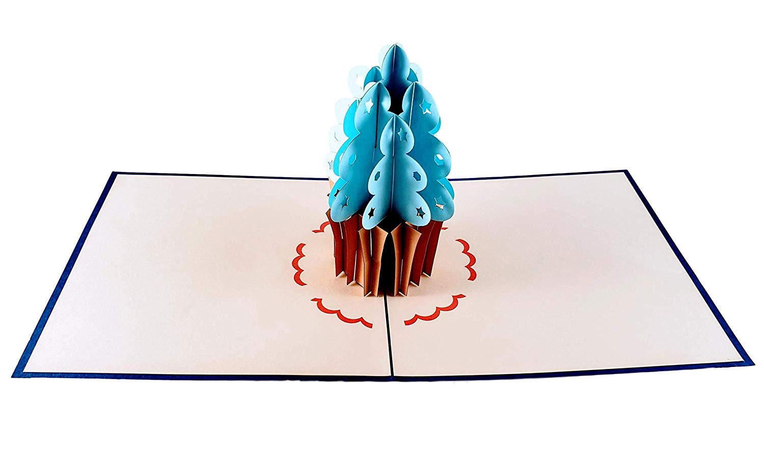 1st Blue Cupcake Birthday 3D Pop Up Greeting Card - best deal - Birthday - iGifts And Cards
