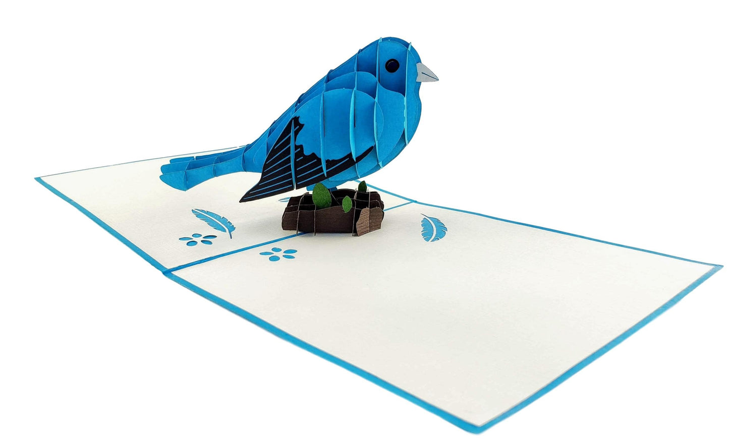 Bluebird of Happiness 3D Pop Up Greeting Card - Birthday - Fun - Just Because - Love - iGifts And Cards