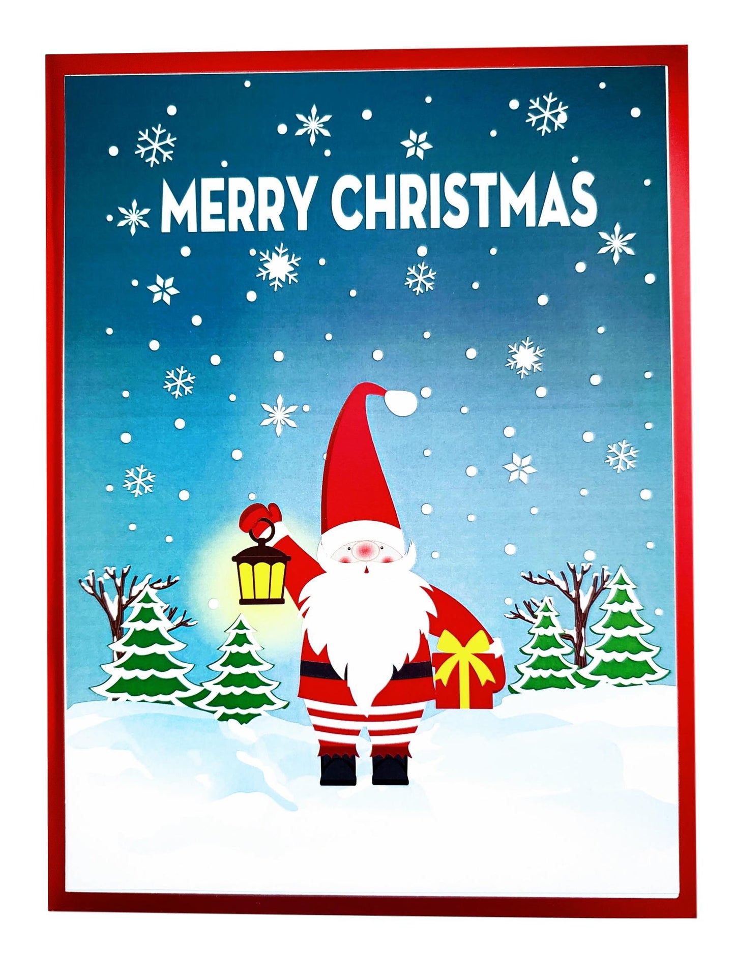 Santa Gnome Christmas Card - Christmas - iGifts And Cards