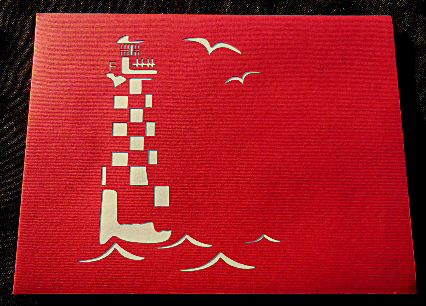 Light House 3D Pop Up Greeting Card - Bon Voyage - Father's Day - Graduation - Just Because - Retire - iGifts And Cards