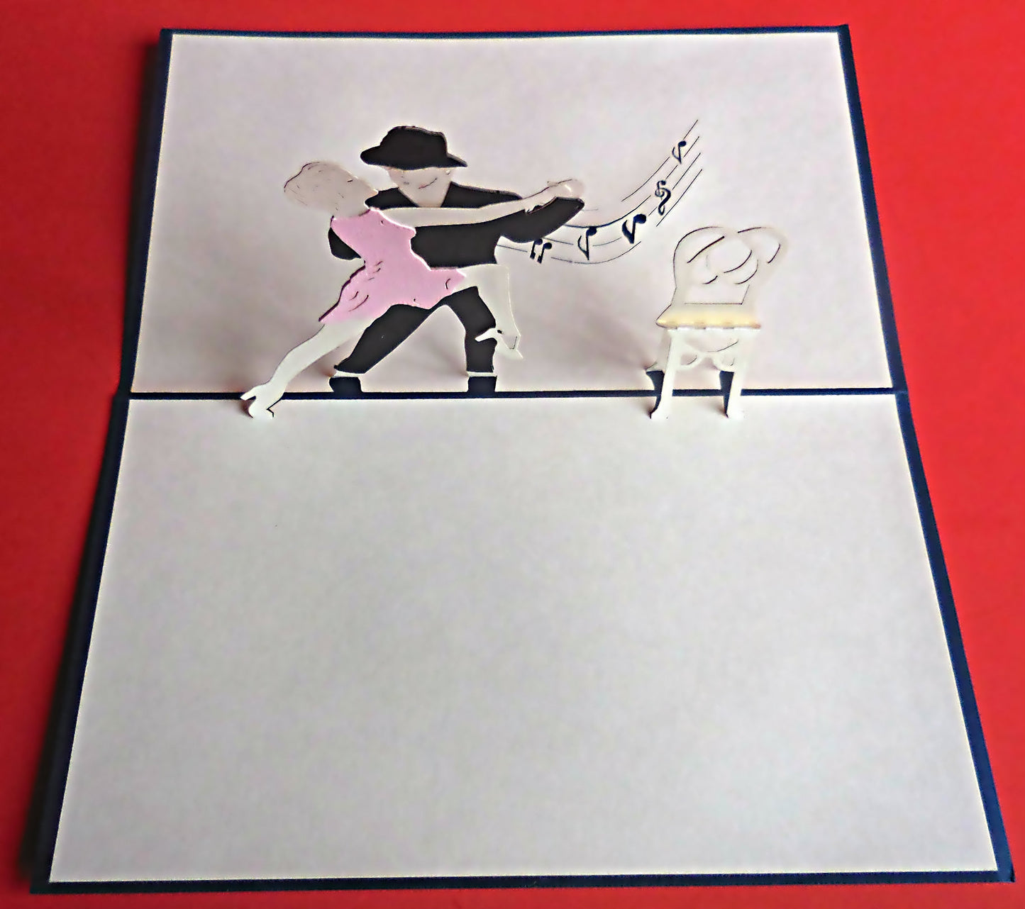 Dancers 3D Pop Up Greeting Card - Birthday - Fun - Just Because - Love - Sports - iGifts And Cards