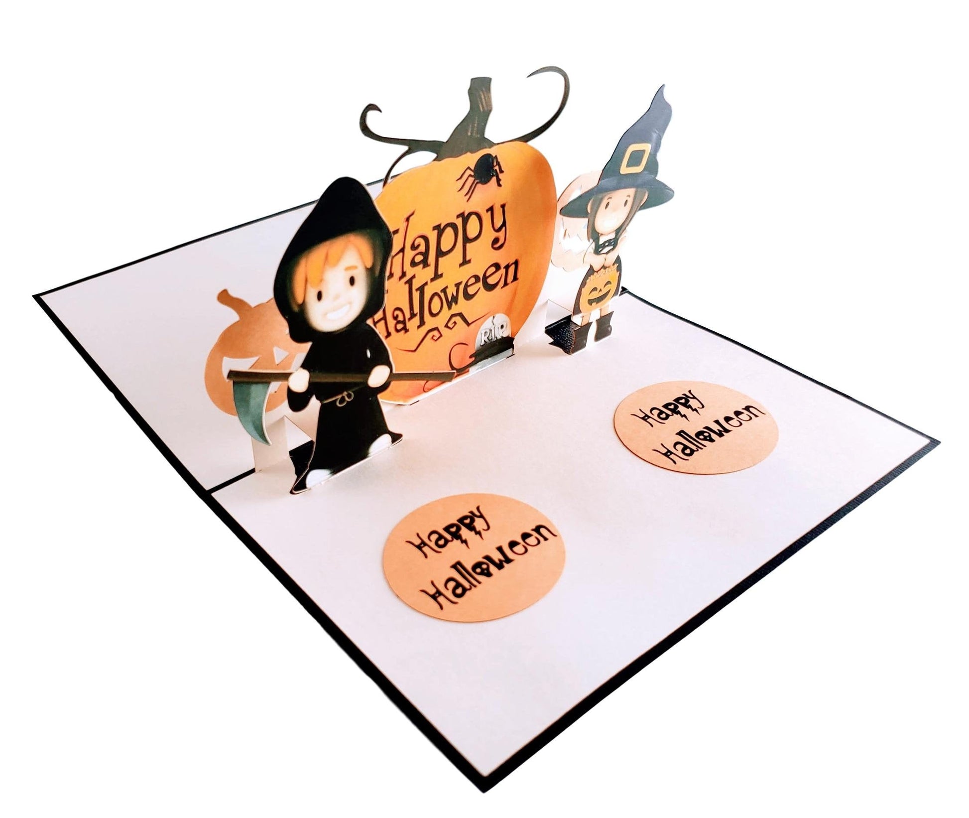 Dazzling Cute Halloween 3D Pop Up Greeting Card - Halloween - iGifts And Cards