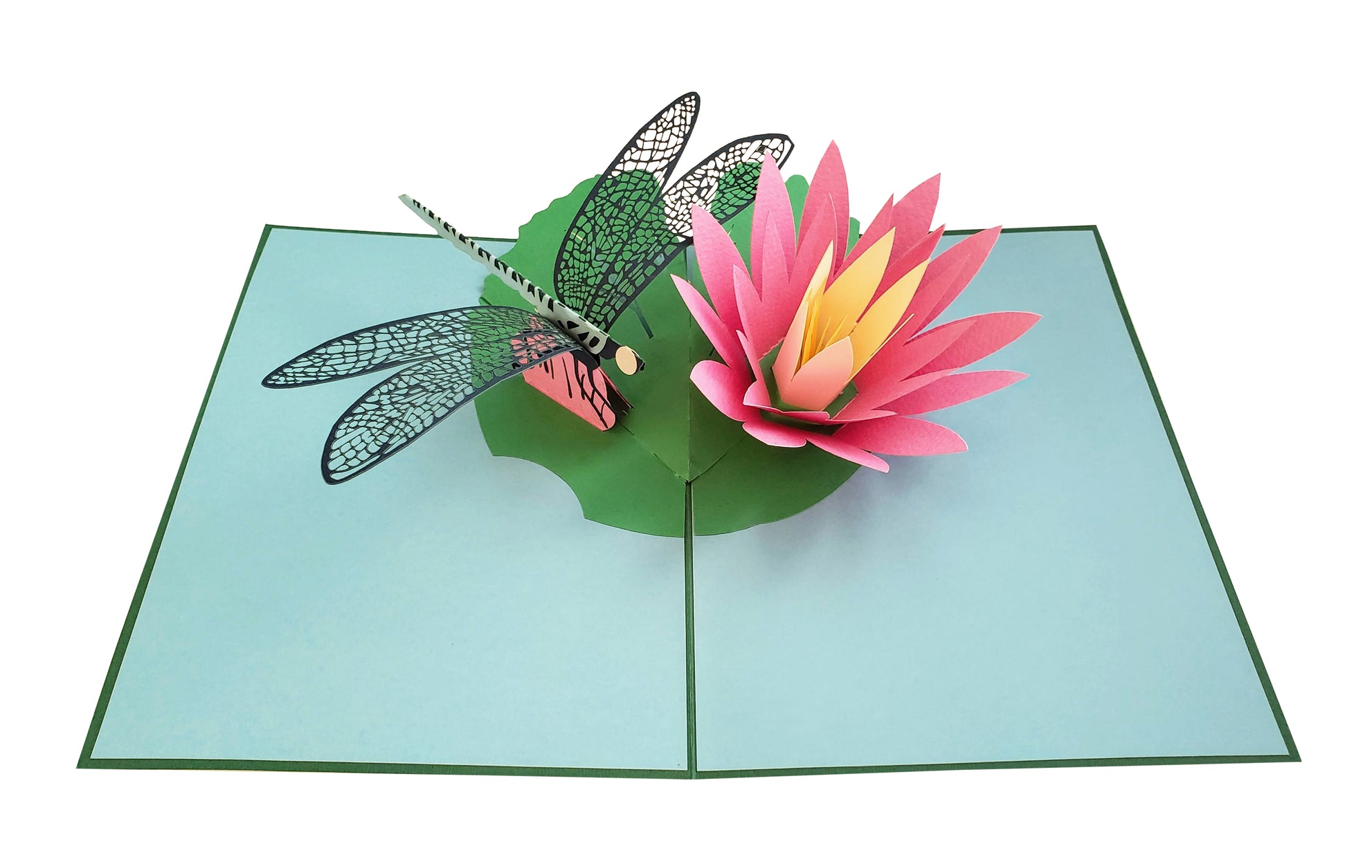 Dragonfly 3D Pop Up Greeting Card - Admin Assistant Day - Birthday - Fun - Get Well - Love - Special - iGifts And Cards