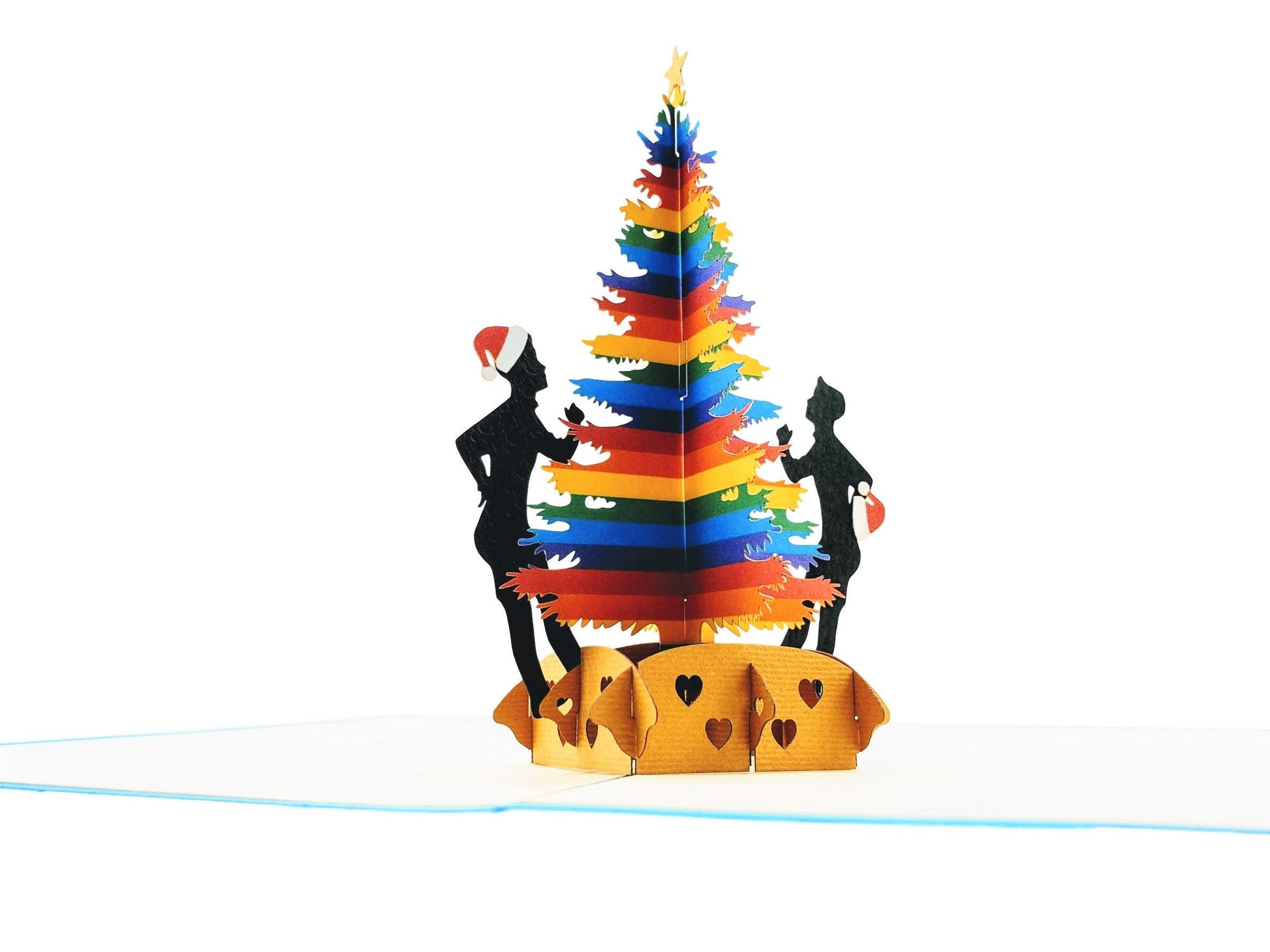Gay Christmas 3D Pop Up Greeting Card - Christmas - Love - iGifts And Cards