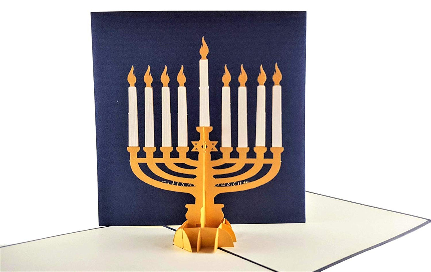 Hanukkah 3D Pop Up Greeting Card - Iconic - Special Days - iGifts And Cards