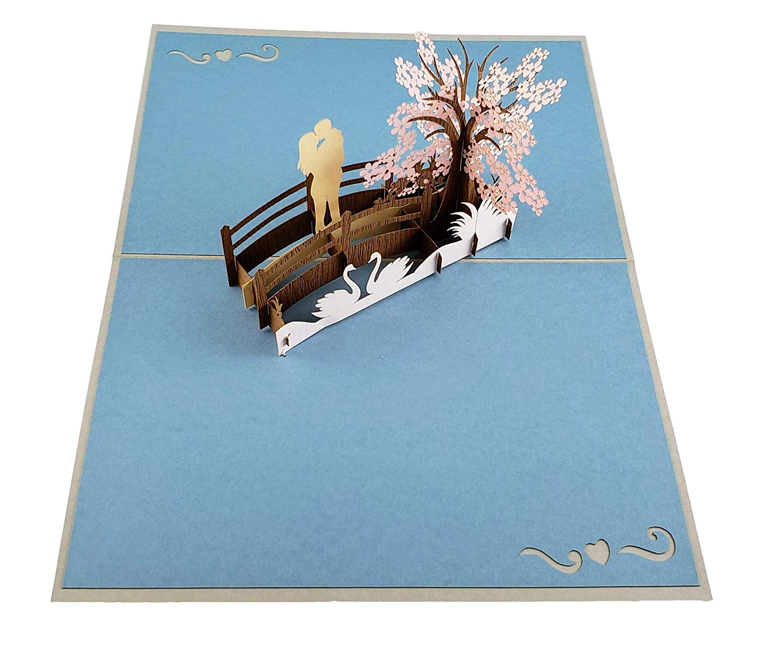 Happy 10th Anniversary 3D Pop Up Greeting Card - 10th Wedding Anniversary - Anniversary - Love - Wed - iGifts And Cards