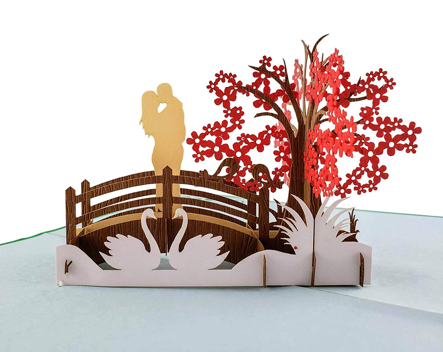 Happy 1st Anniversary 3D Pop Up Greeting Card - 1st Wedding Anniversary - Anniversary - Love - Weddi - iGifts And Cards
