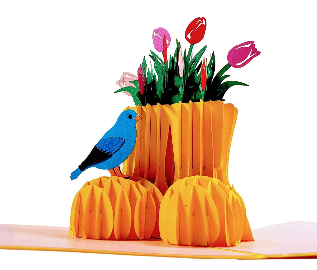 3D-Pop-Up-Muttertagskarte „Happy Mother's Day“ Mit Blumen-Motiv | Besondere Grußkarte Für Mama