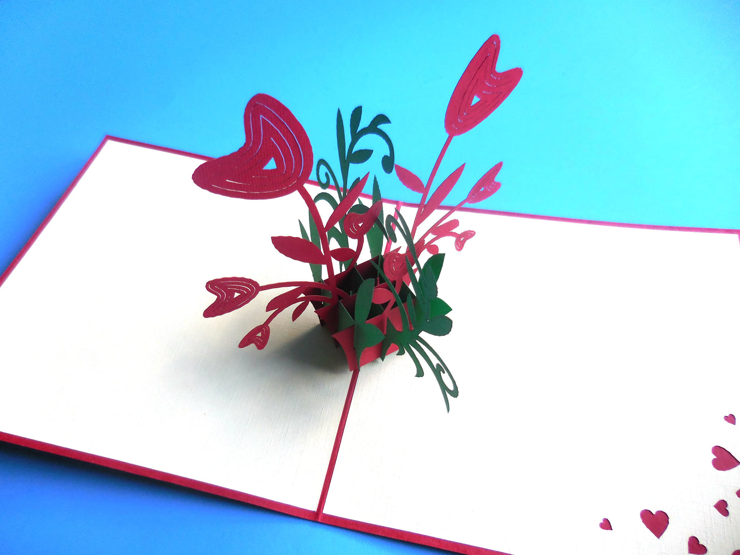 Happy Flowers 3D Pop Up Greeting Card - Admin Assistant Day - Christmas - Get Well - Love - Thank Yo - iGifts And Cards