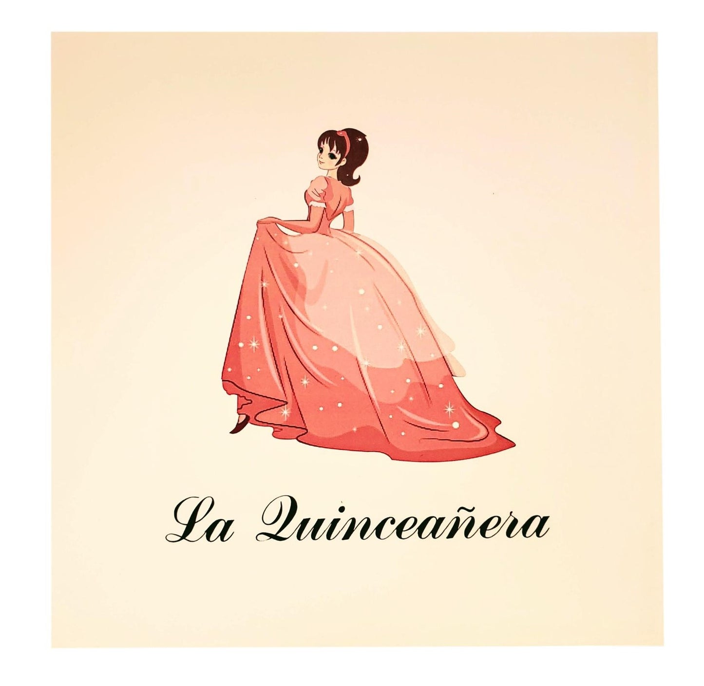 La Quinceañera (Red) 3D Pop Up Greeting Card - Fun - Iconic - Special Days - iGifts And Cards
