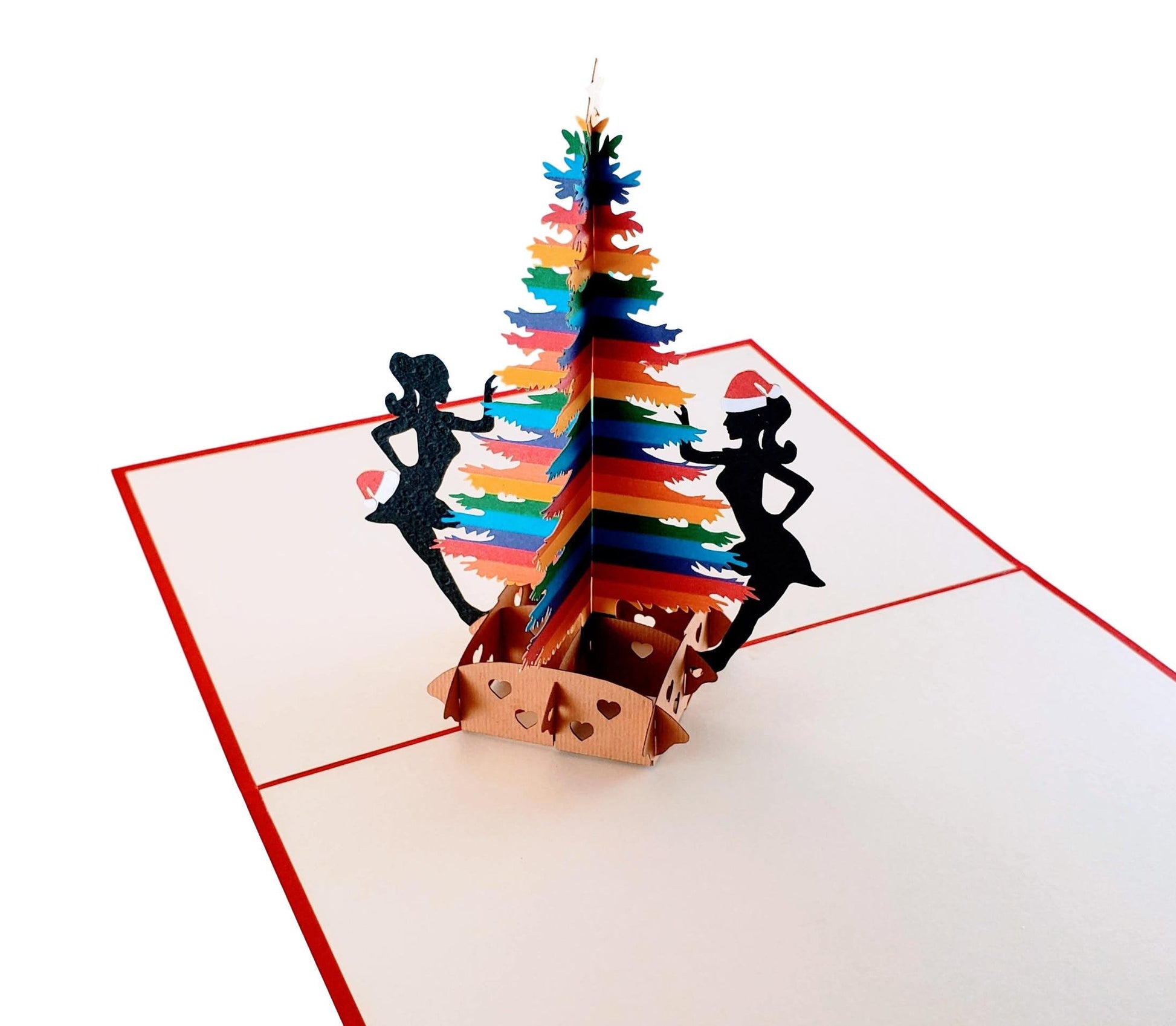 Lesbian Christmas 3D Pop Up Greeting Card - Christmas - iGifts And Cards