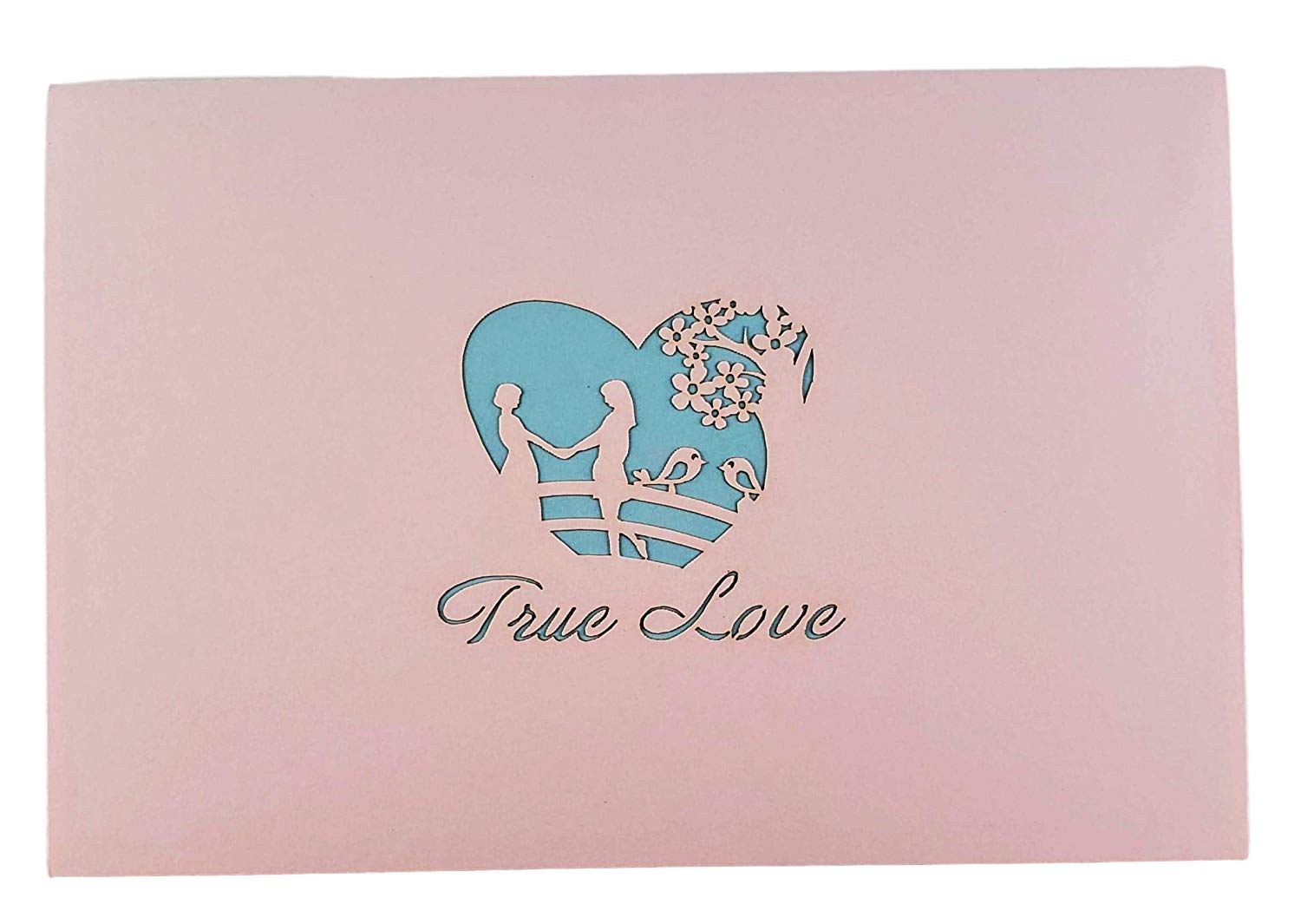 Lesbian Couple True Love 3D Pop Up Greeting Card - Front Page - LGBT - LGBTQ - Love - new arrival - iGifts And Cards