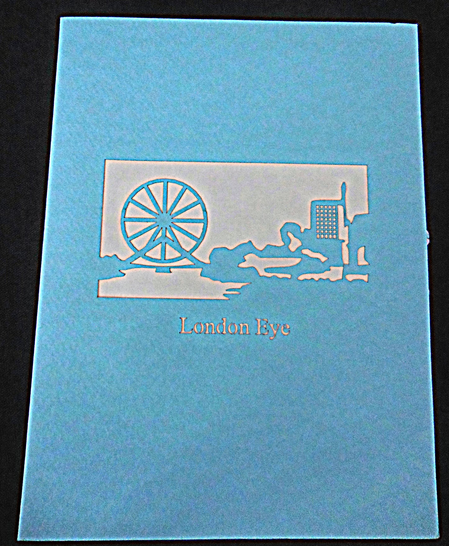 London Eye 3D Pop Up Greeting Card - Birthday - Iconic - Just Because - iGifts And Cards