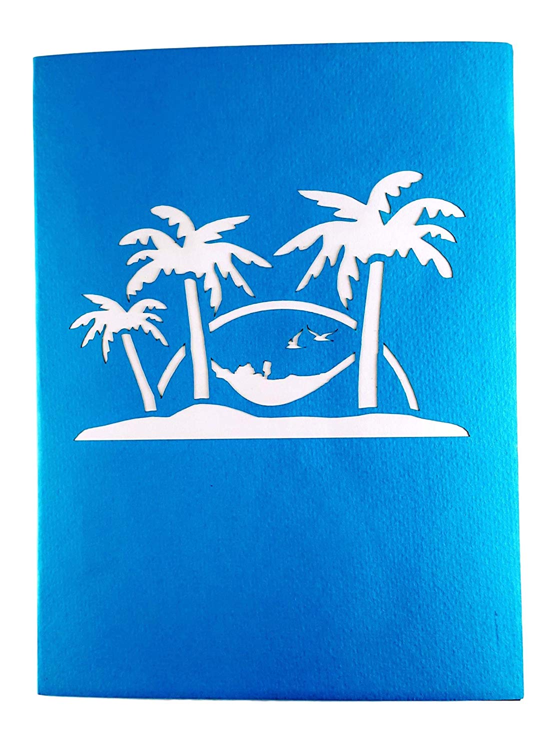 Paradise 3D Pop Up Greeting Card - Admin Assistant Day - Bon Voyage - Fun - Graduation - Just Becaus - iGifts And Cards