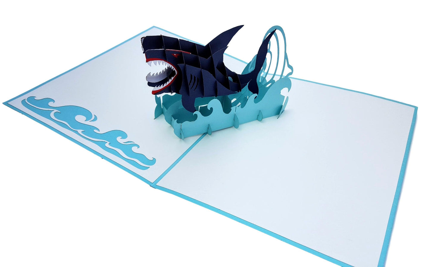 Shark 3D Pop Up Greeting Card - Animal - best deal - Fun - Just Because - iGifts And Cards