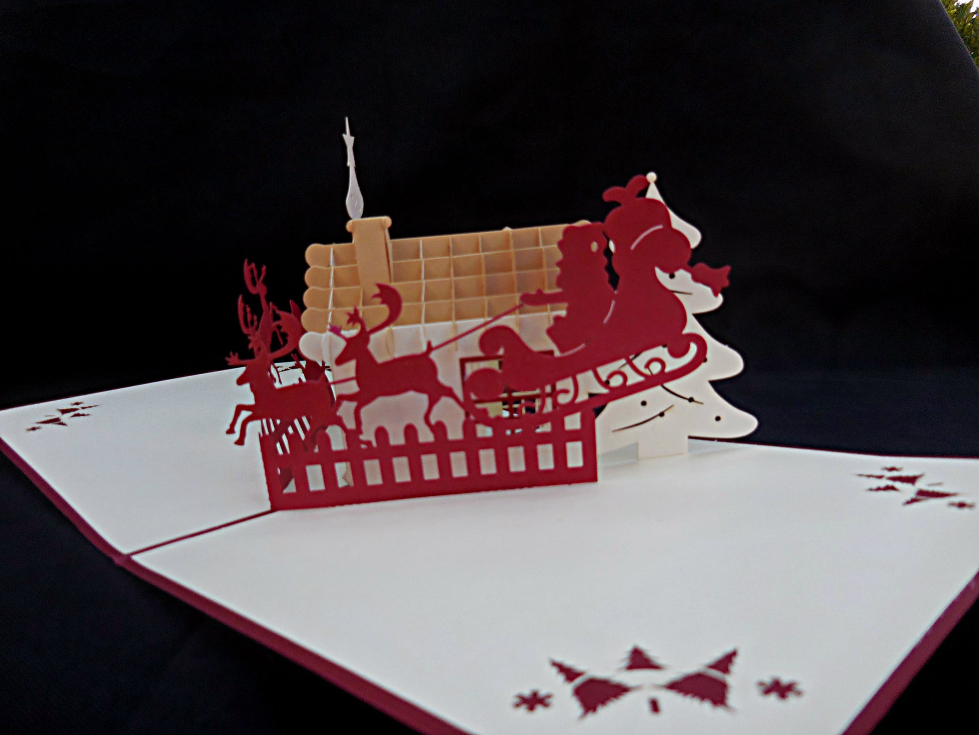 Snow House 3D Pop Up Greeting Card - Christmas - iGifts And Cards