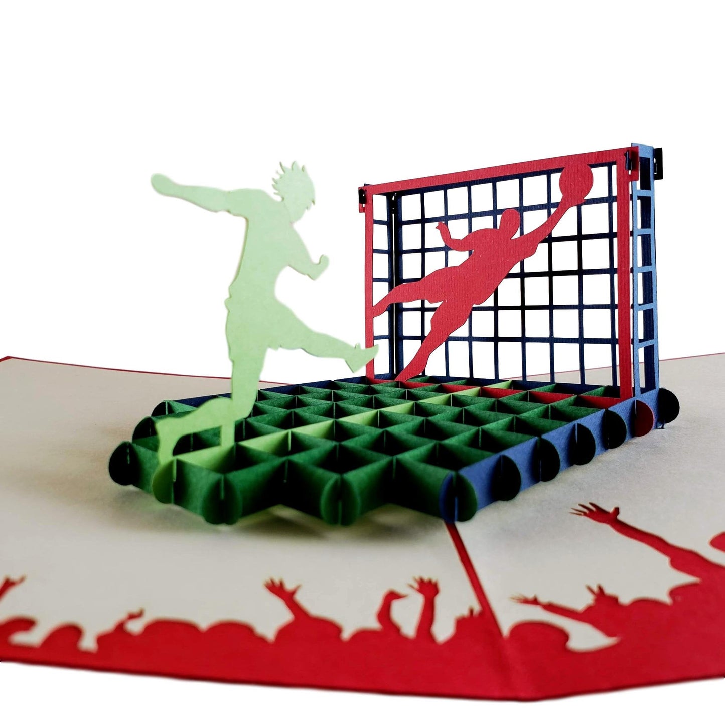 Soccer 3D Pop up Greeting Card - Fun - Sports - iGifts And Cards