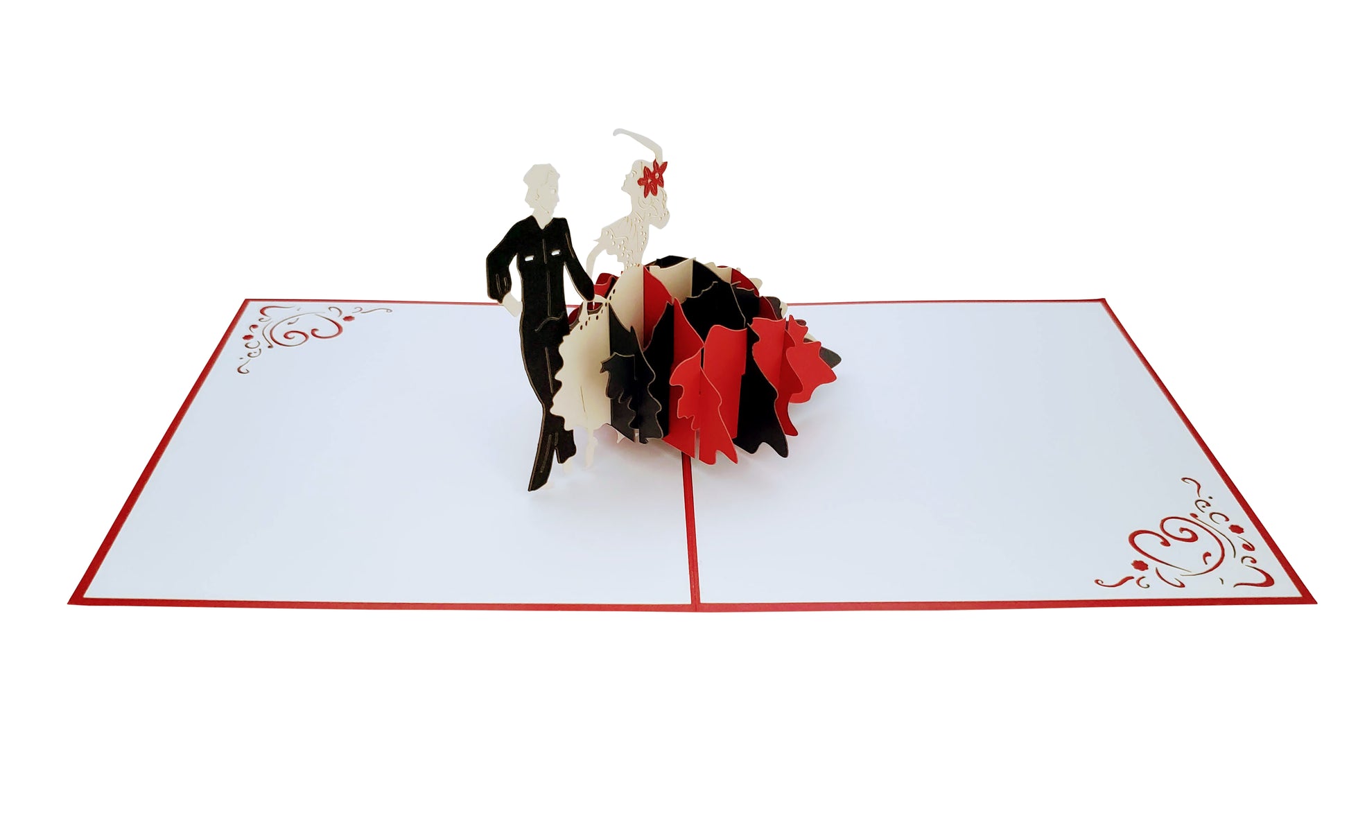Spanish Dancers 3D Pop Up Greeting - Friendship - Fun - Just Because - Retirement - Sports - Thank Y - iGifts And Cards