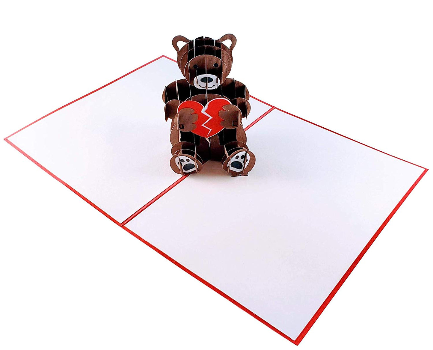 Sympathy Bear 3D Pop Up Greeting Card - Thinking Of You - iGifts And Cards
