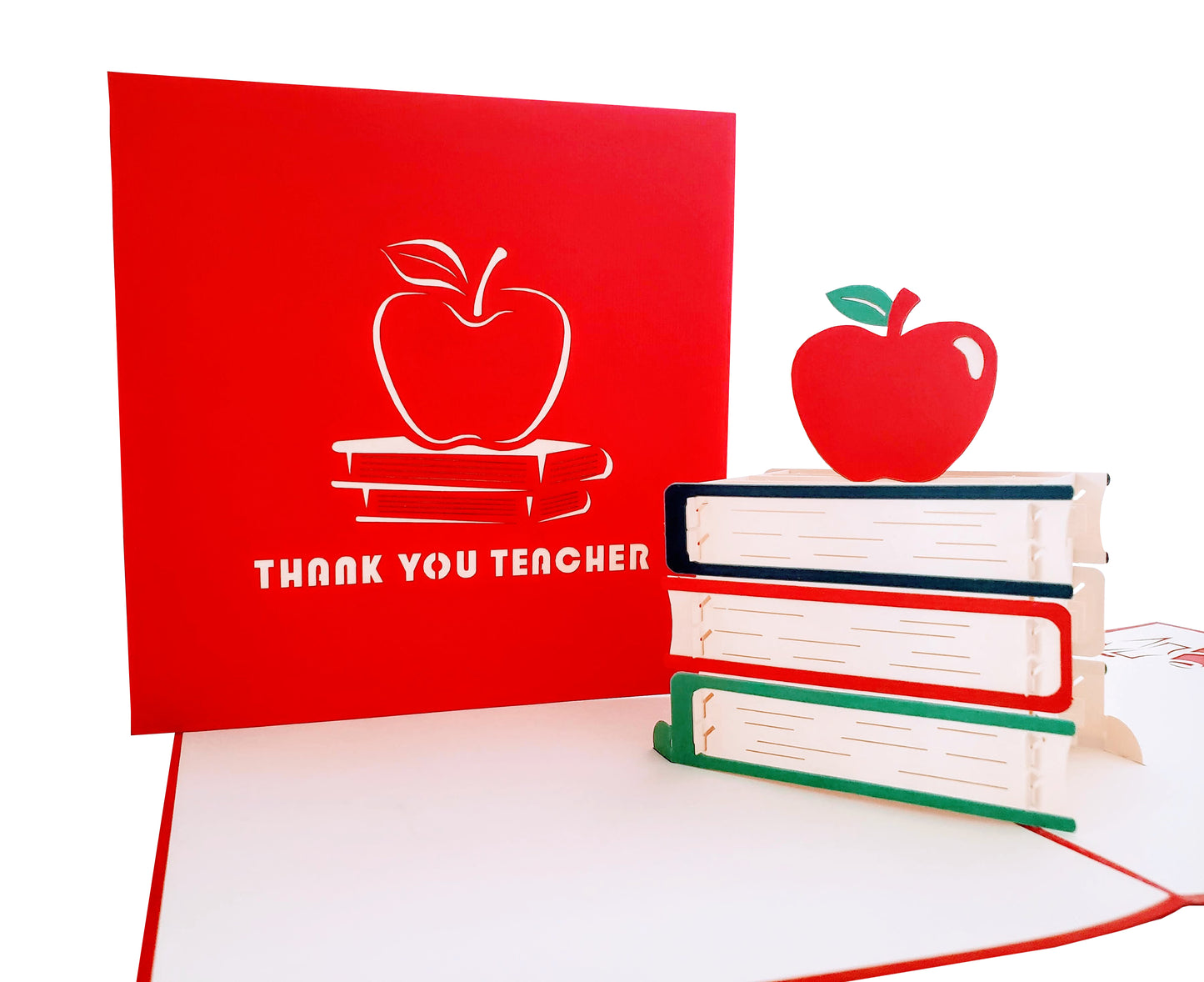 Thank You Teacher 3D Pop Up Greeting Card - Fun - Special Days - Thank You - iGifts And Cards