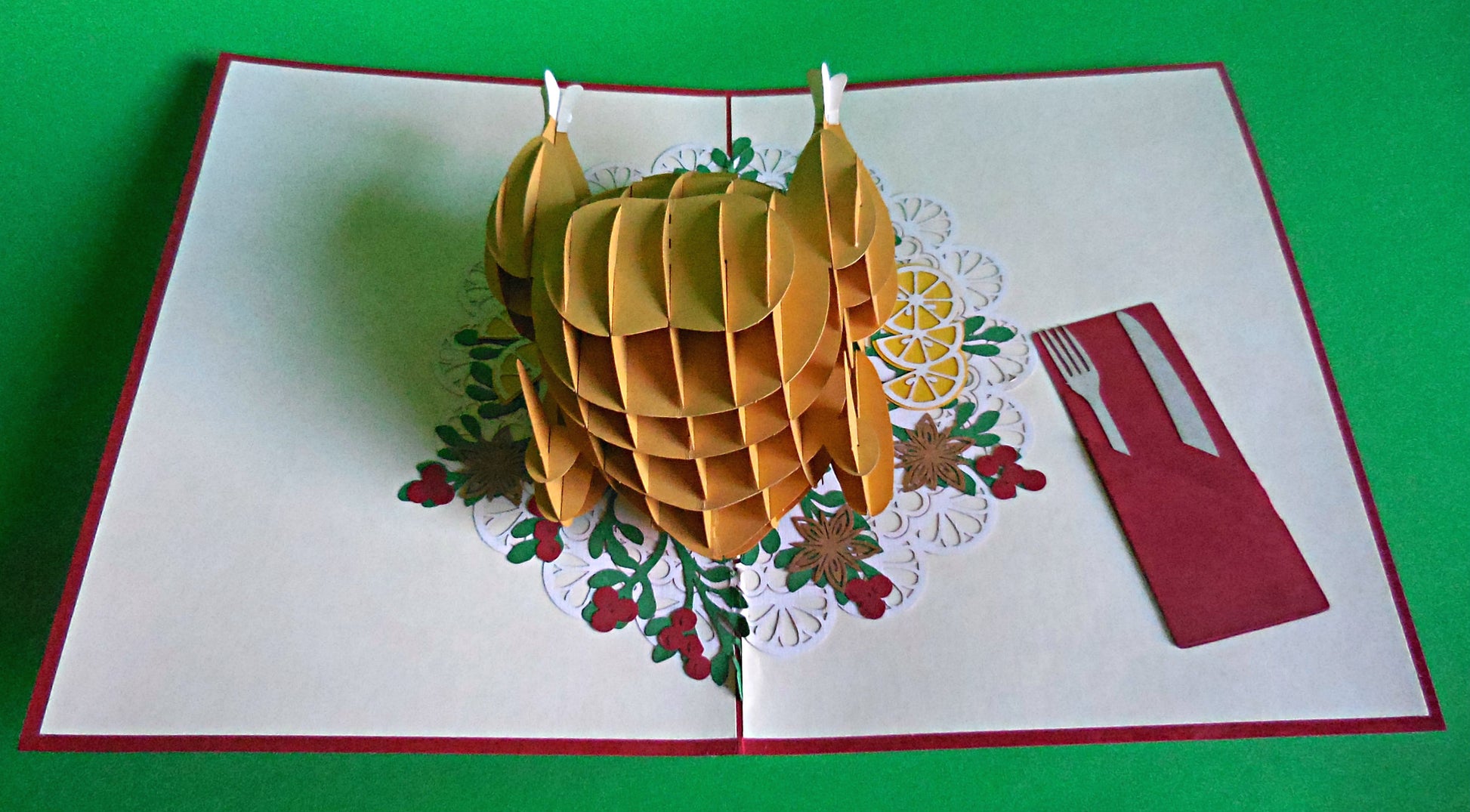 Turkey 3D Pop Up Greeting Card - Fun - Just Because - Special Days - iGifts And Cards