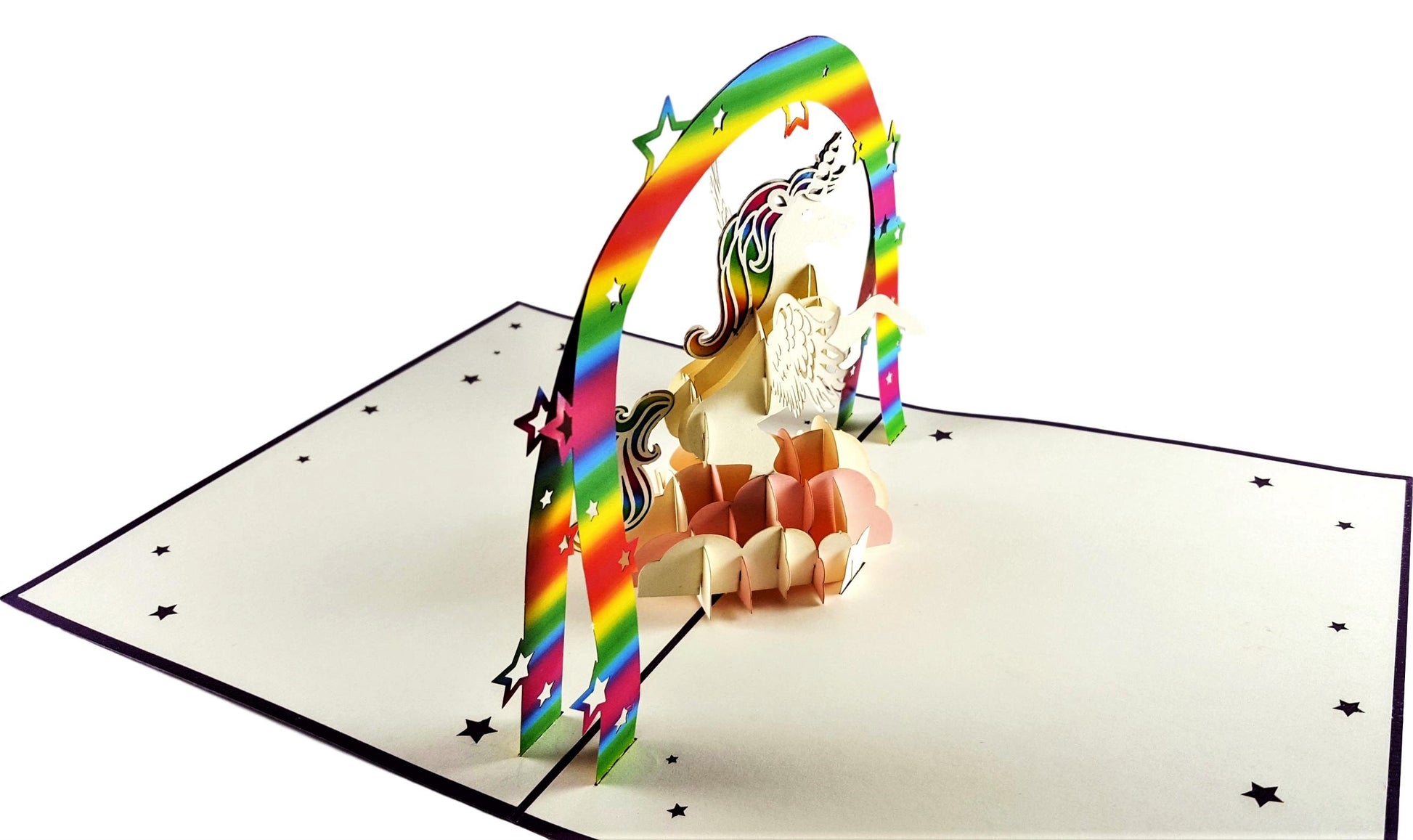 Unicorn 3D Pop Up Greeting Card - Birthday - Fun - Just Because - Love - Special Days - iGifts And Cards